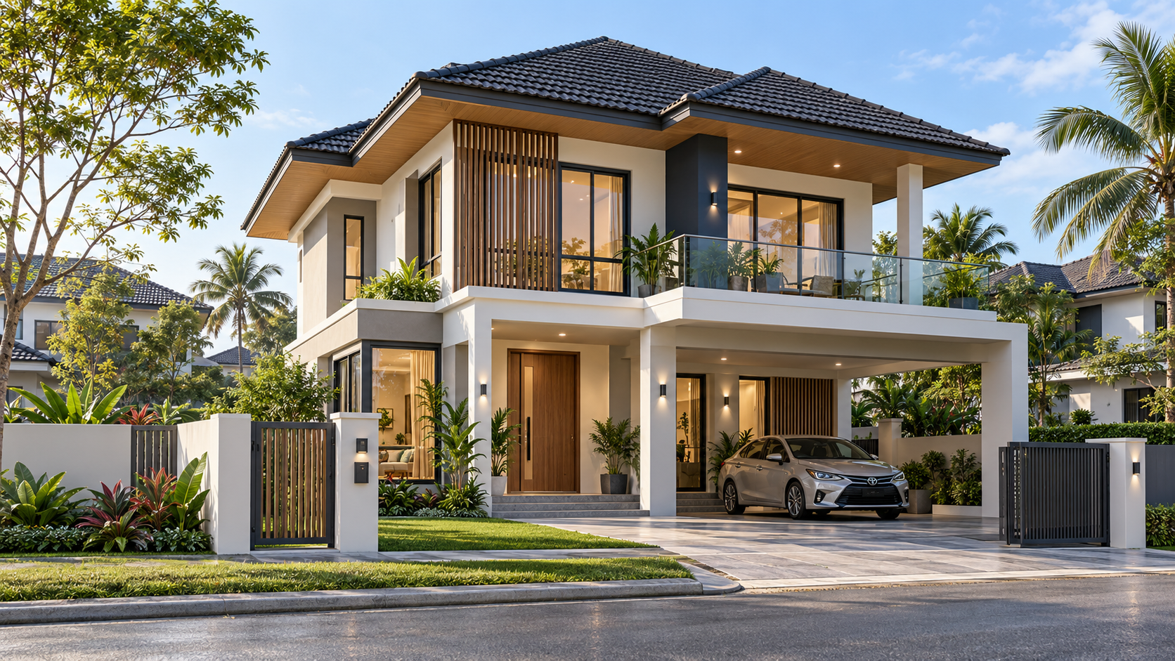 Modern Malaysian Tropical Family Home